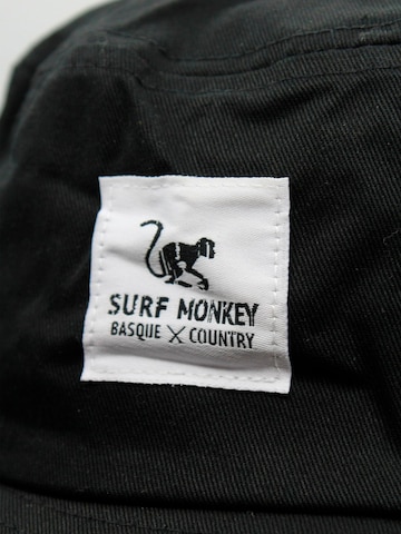 Surf Monkey Sports Hat in Black