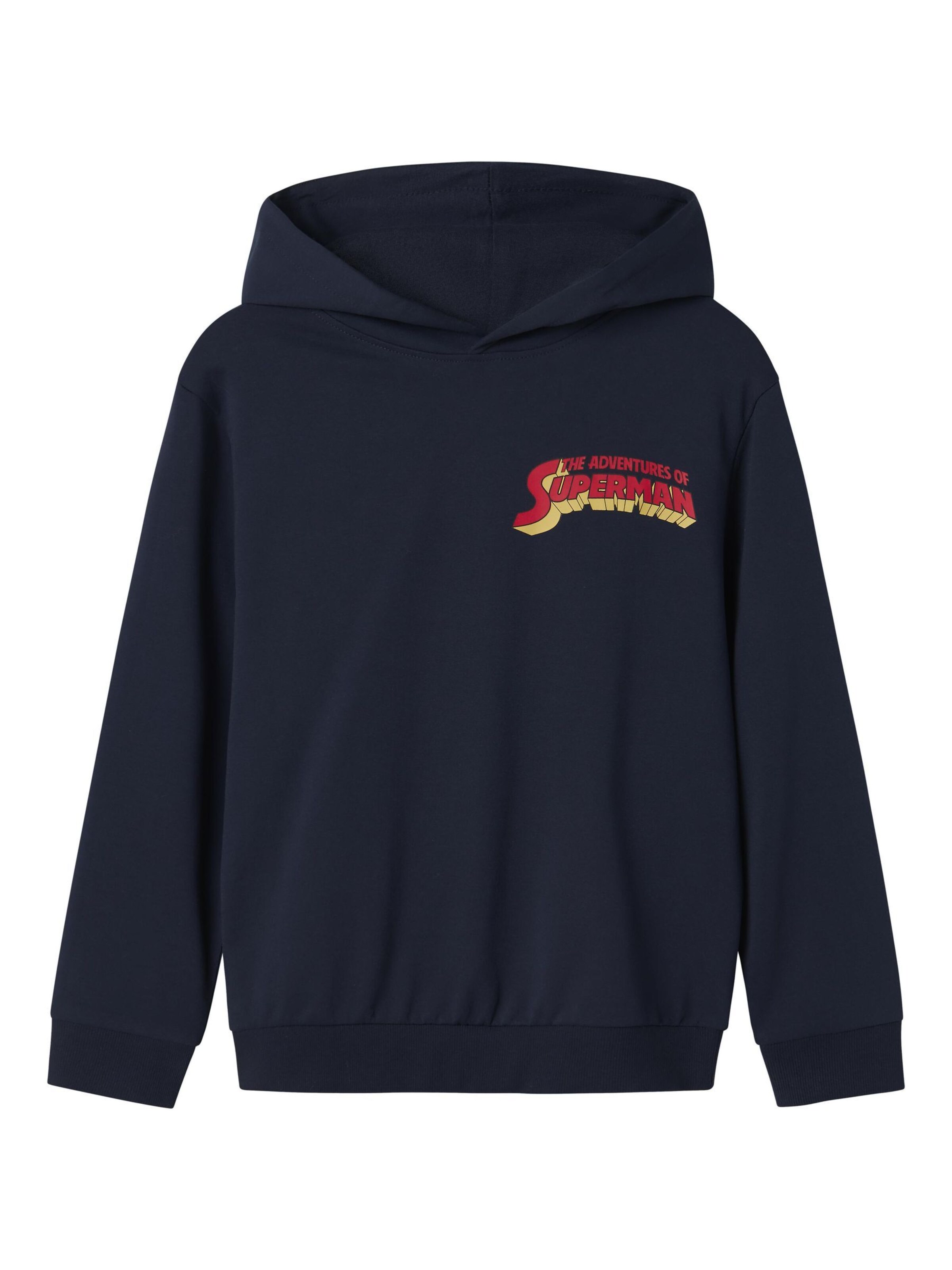 NAME IT Sweatshirt 'Superman' i blå: forside