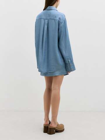 EDITED Bluse 'Elisabetta' in Blau