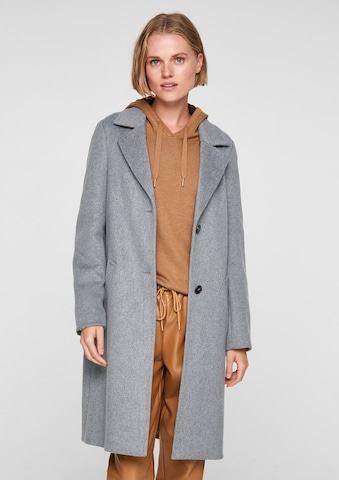 s.Oliver Between-Seasons Coat in Grey: front