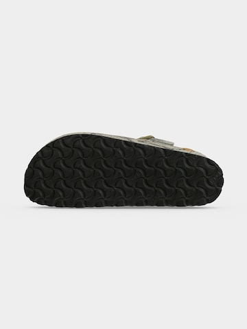 BIRKENSTOCK Nizki natikači 'Boston' | siva barva