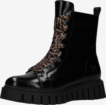 TT. BAGATT Schnürstiefelette in Schwarz: Vorderseite