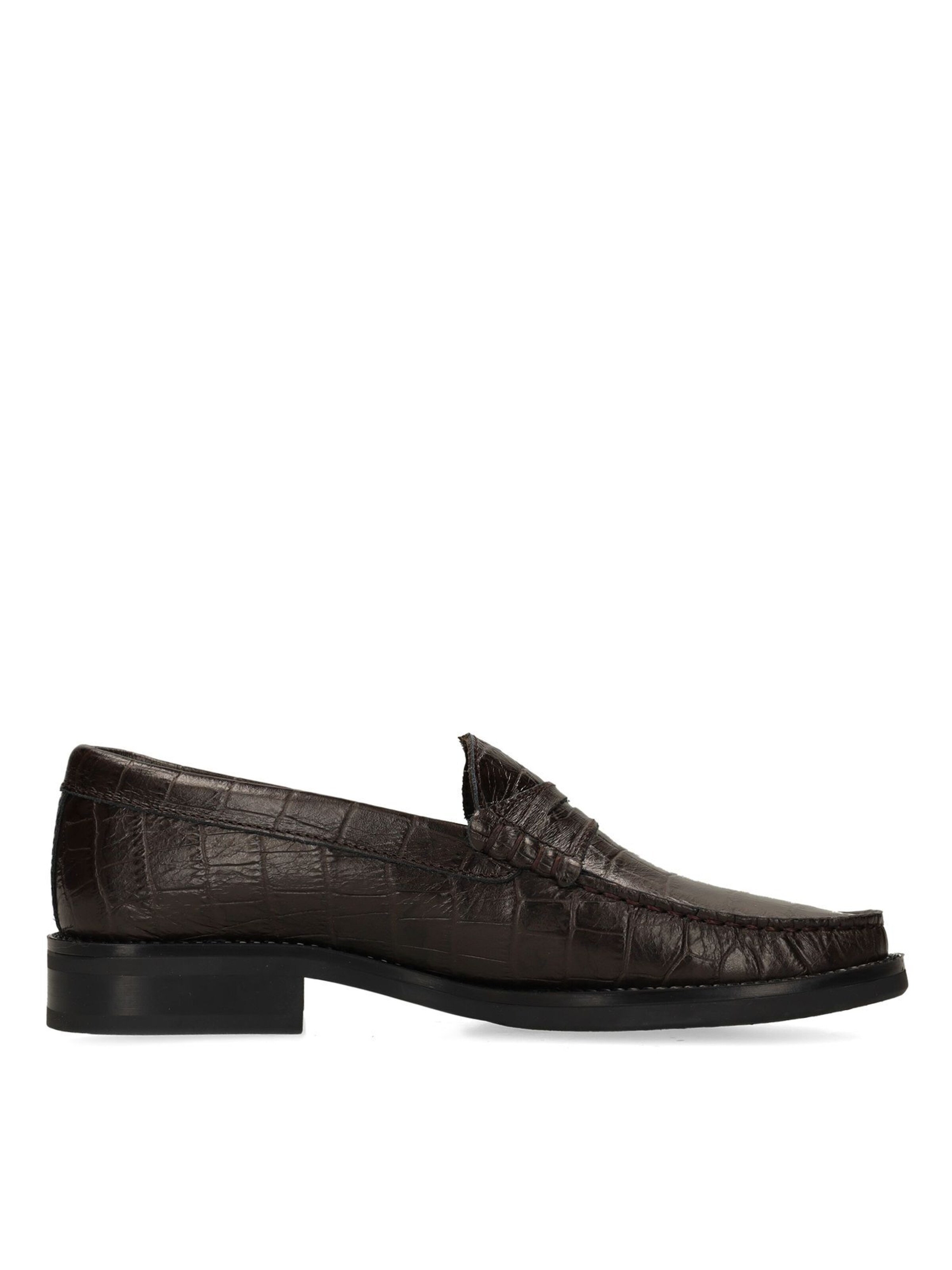 MANFIELD Classic Flats in Grey