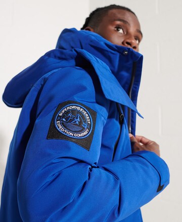 Superdry Between-Season Jacket 'Everest' in Blue