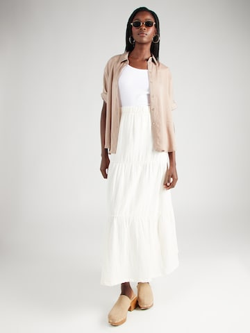 PIECES Skirt 'SIKKA' in White