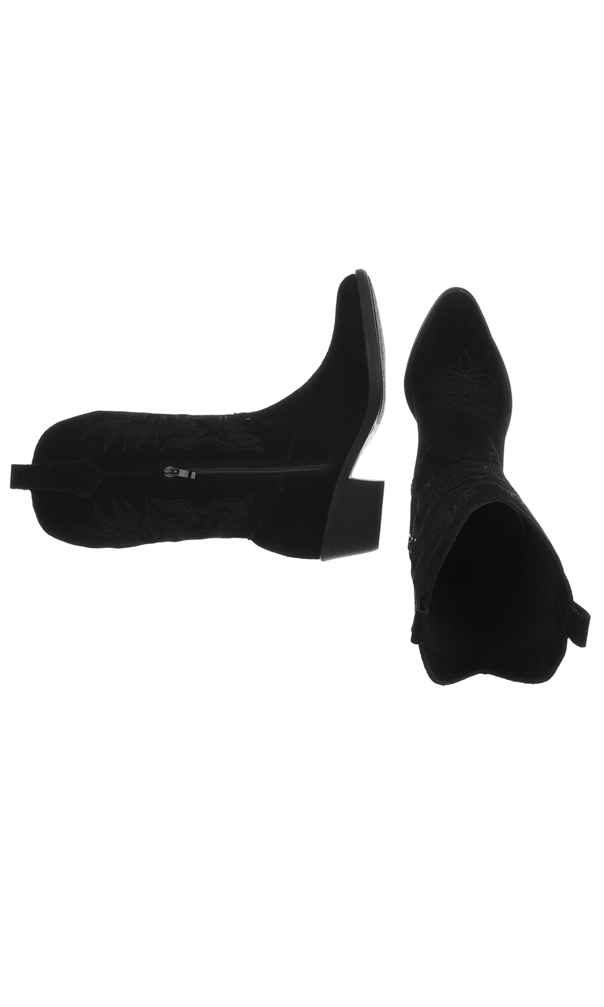 Ital-Design Cowboystiefel in Schwarz
