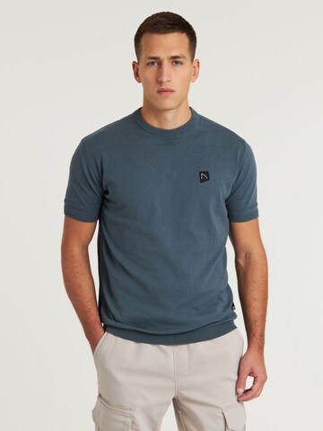 T-Shirt 'Mateo' CHASIN' en bleu : devant