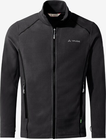 VAUDE Athletic Fleece Jacket 'Rosemoor II' in Grey: front