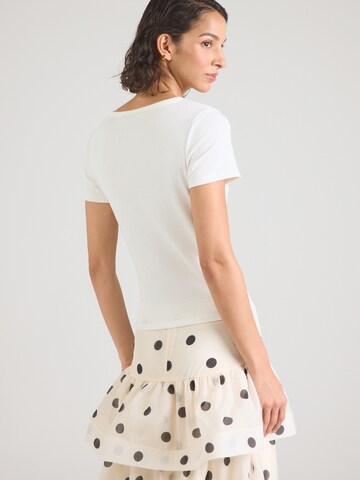 ONLY Majica 'ONLELVA JUNE' | bela barva