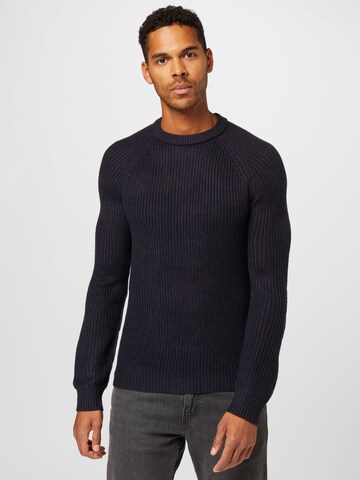 BURTON MENSWEAR LONDON Pullover in Blau: Vorderseite