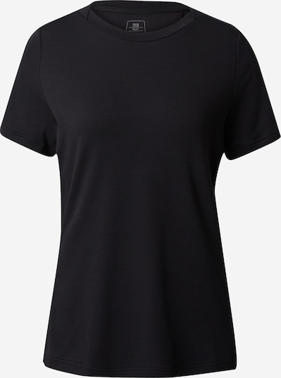 On T-shirt 'Focus' en noir, Vue avec produit