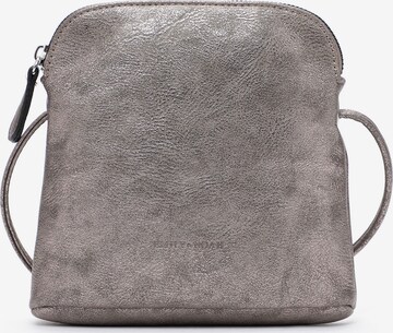 Borsa a tracolla ' Emma ' di Emily & Noah in grigio: frontale