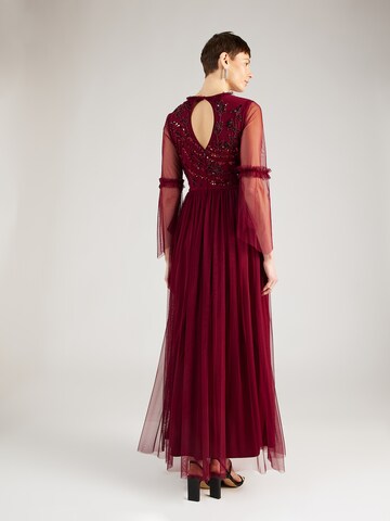 Robe de soirée 'Dilma' LACE & BEADS en rouge