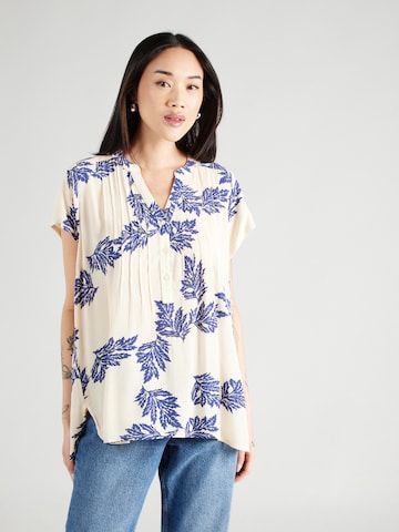 Lollys Laundry Blouse 'Heather' in Beige: voorkant