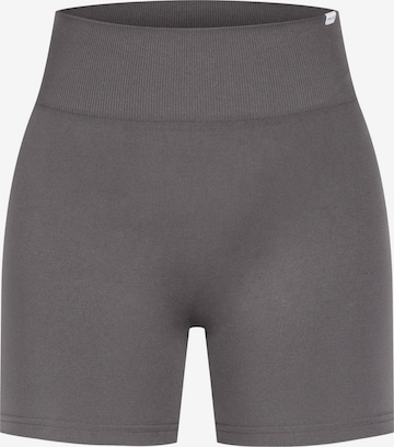 Pantalon de sport Smilodox en gris : devant