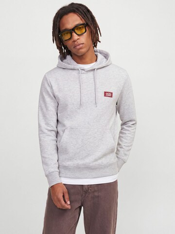 Sweat-shirt JACK & JONES en gris : devant