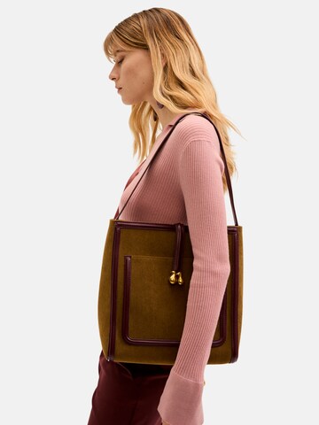 Borsa a spalla 'REBECCA' di NALì in giallo: frontale