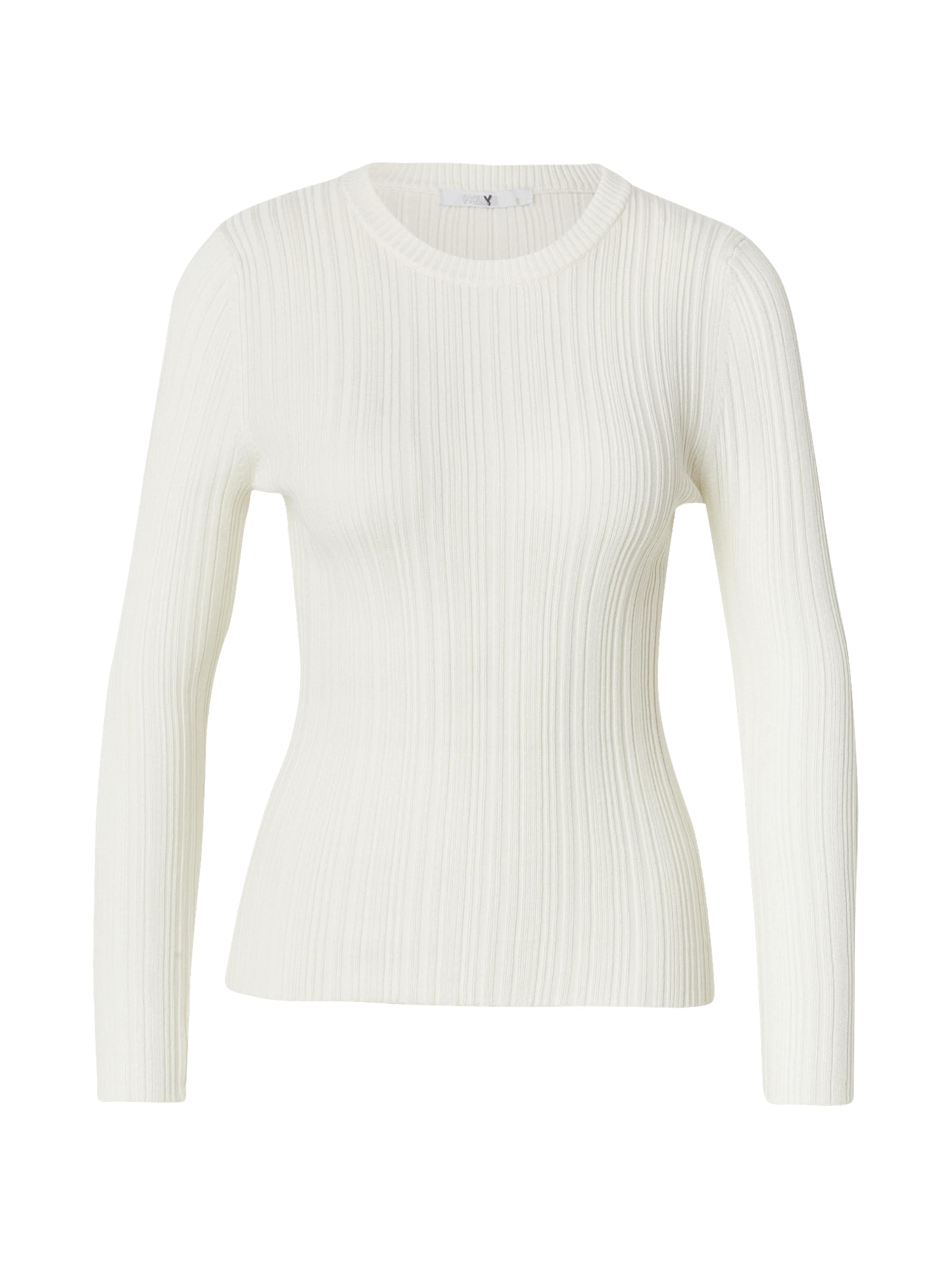 Hailys Pulóver 'Li44mera' - fehér: elől