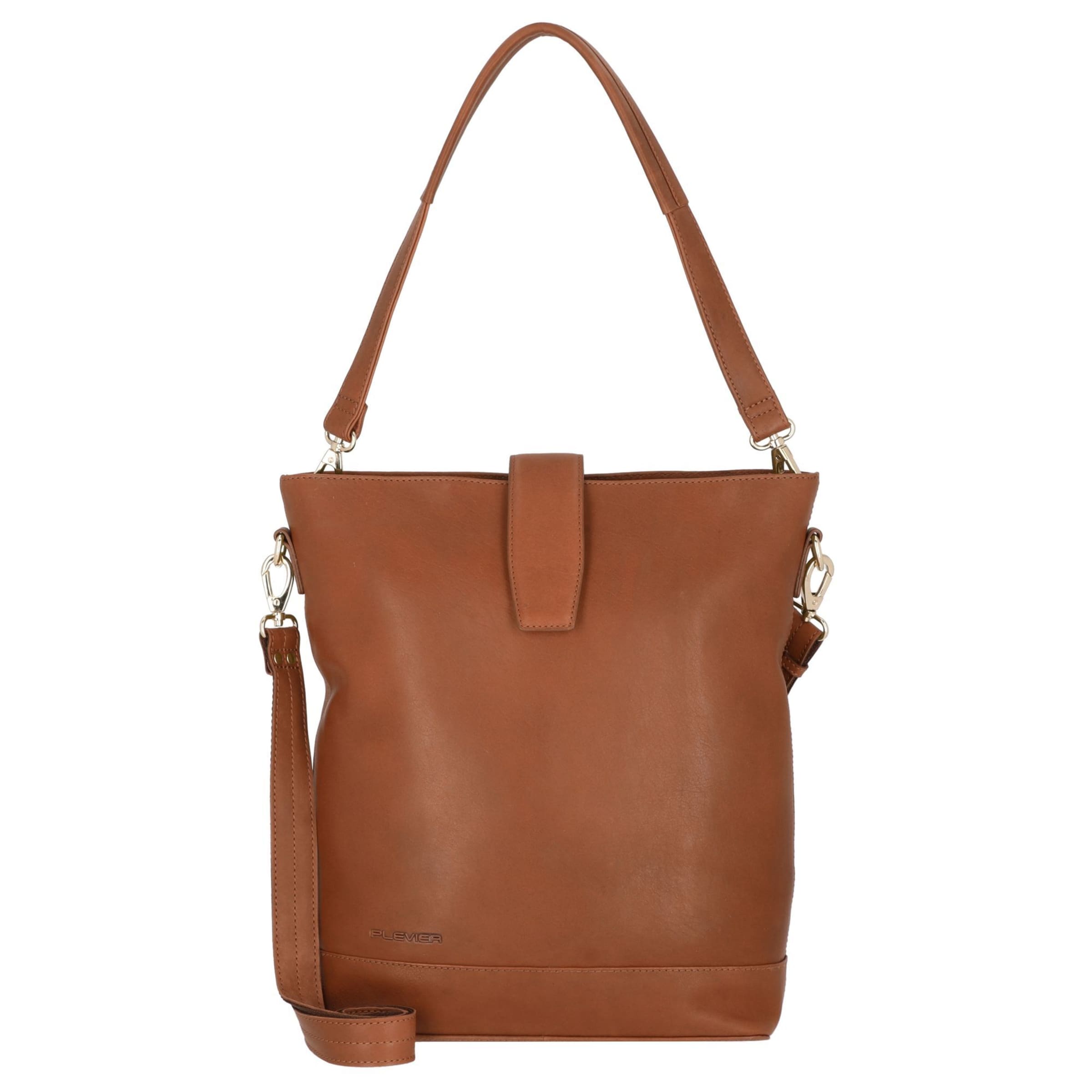 Sac bandoulière 'Bow' Plevier en marron : devant