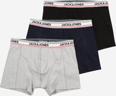 JACK & JONES Boxershorts in dunkelblau / hellgrau / mischfarben / hellpink / schwarz, Produktansicht