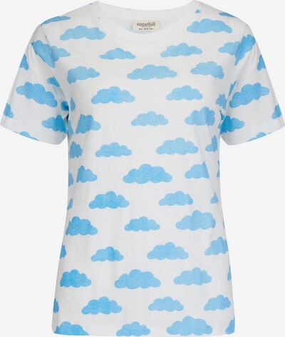 Sugarhill Brighton Camiseta 'Maggie Head In The Clouds' en azul claro / blanco, Vista del producto