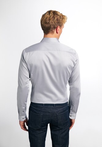 ETERNA Slim Fit Hemd in Grau