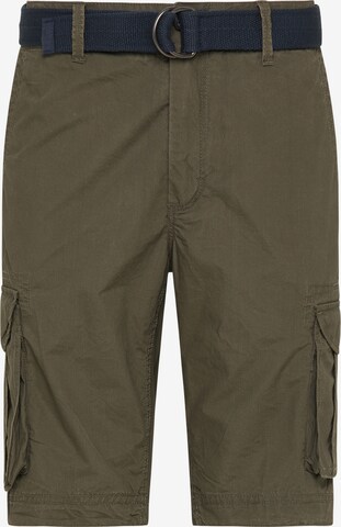 Petrol Industries Cargo Pants in Green: front