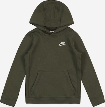 Nike Sportswear Sweatshirt in Groen: voorkant