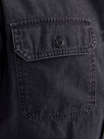 Regular fit Camicia 'ETravis' di JACK & JONES in nero