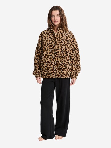 ETAM Fleecejacke in Braun