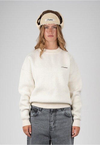 Pullover 'Back In The Days' di Prohibited in beige