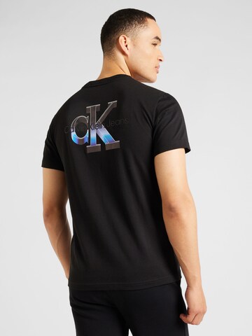 Calvin Klein Jeans T-Shirt 'EUPHORIC' in Schwarz