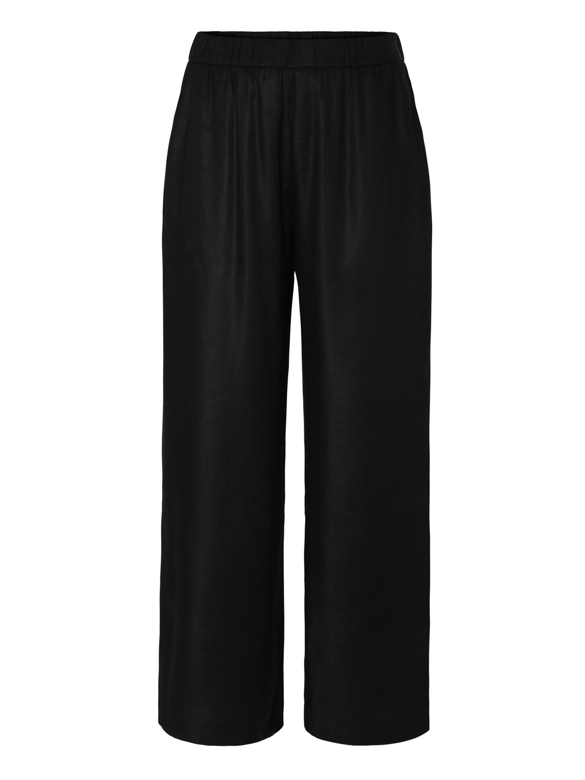 TATUUM Voľný strih Nohavice - Čierna: predná strana