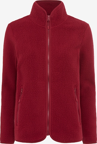 POLARINO Between-Season Jacket in Red: front