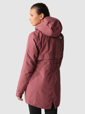 THE NORTH FACE - Casaco outdoor 'Hikesteller' em rosa