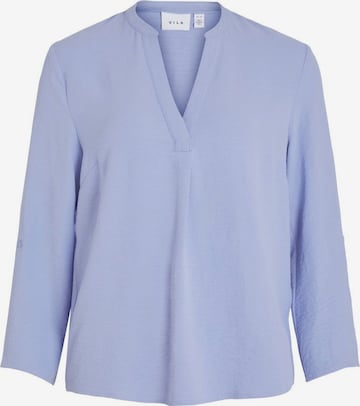 VILA Blouse in Blue: front