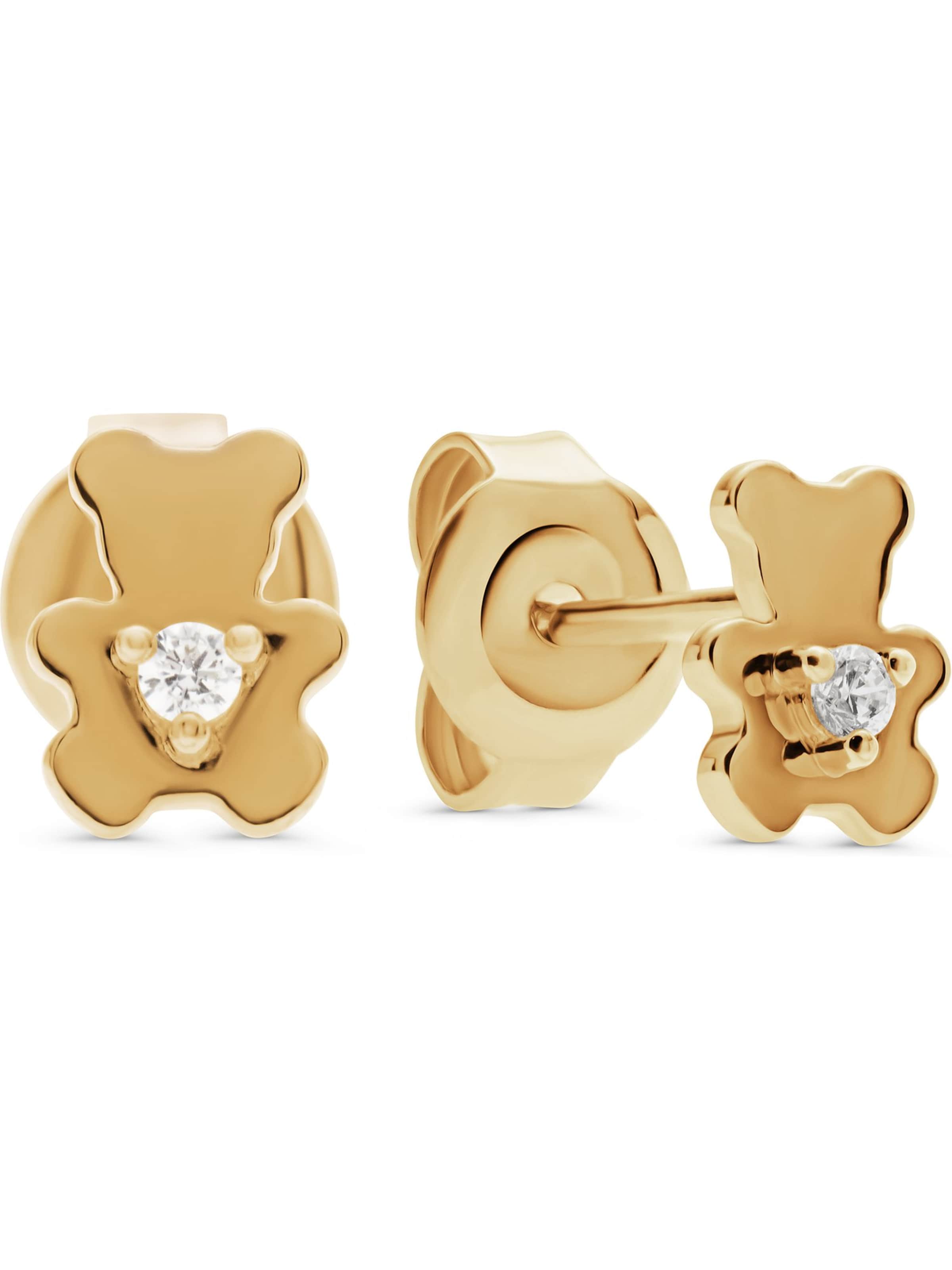 FAVS Ohrringe in Gelb: Vorderseite