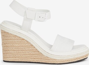 Calvin Klein Strap Sandals in White