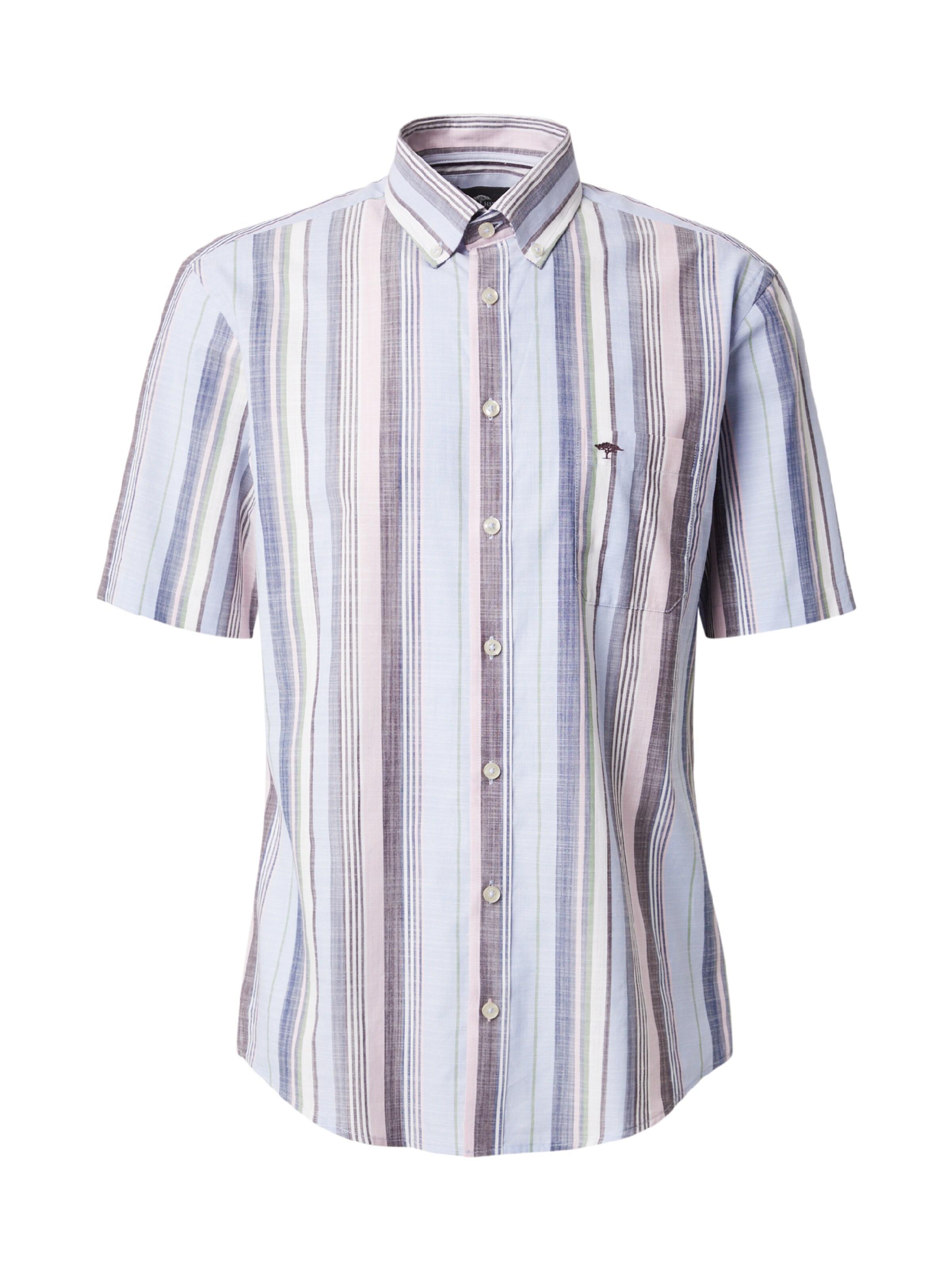 FYNCH-HATTON Comfort Fit Πουκάμισο σε λιλά: μπροστά