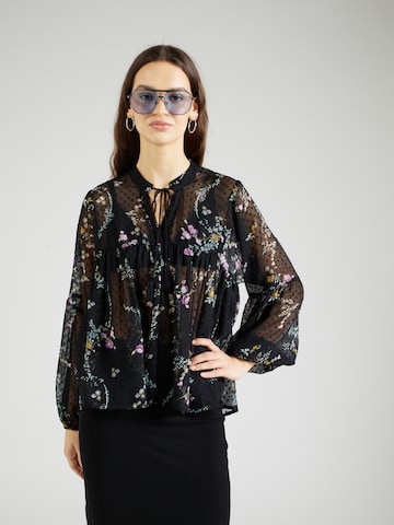 ONLY Blouse 'AIDA ELISA' in Zwart: voorkant