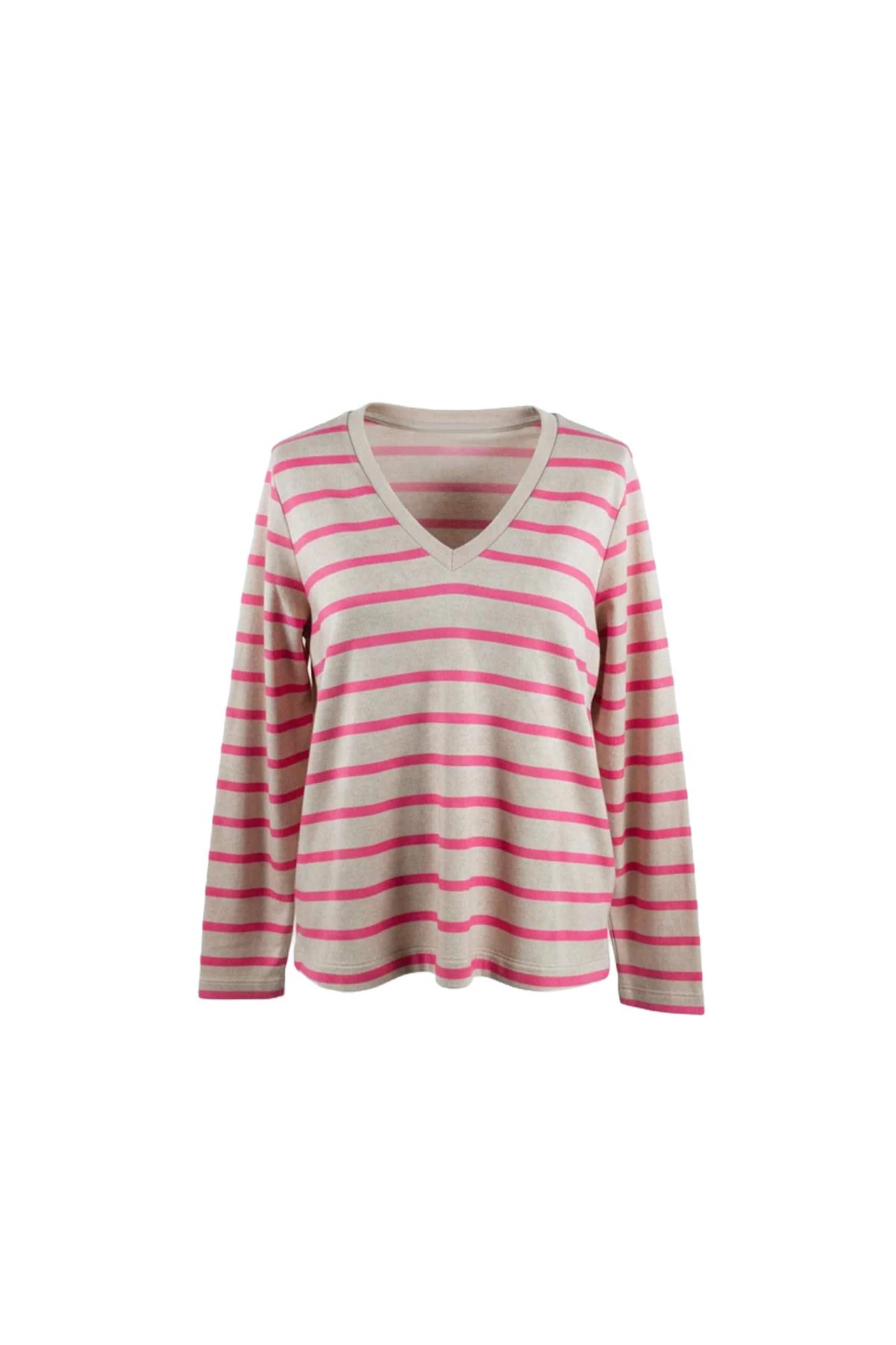 Shape Of You Bluse in Pink: Vorderseite