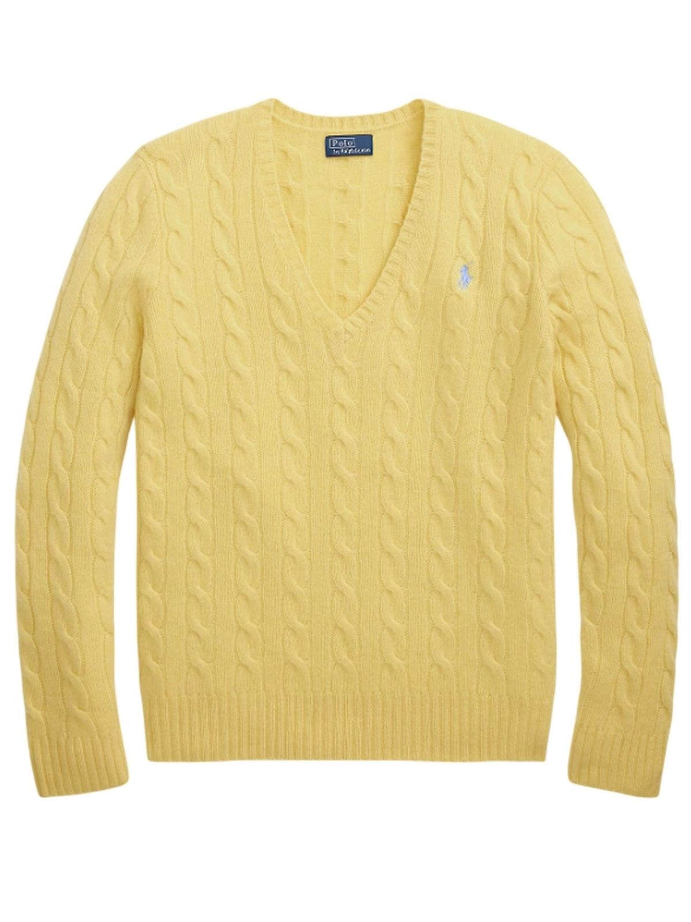 Pullover di Ralph Lauren in giallo: frontale