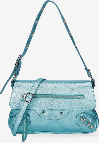 Roberta Rossi Schoudertas in Blauw: voorkant