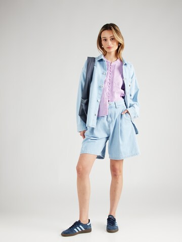 Peppercorn Bluse 'Tanner' in Lila