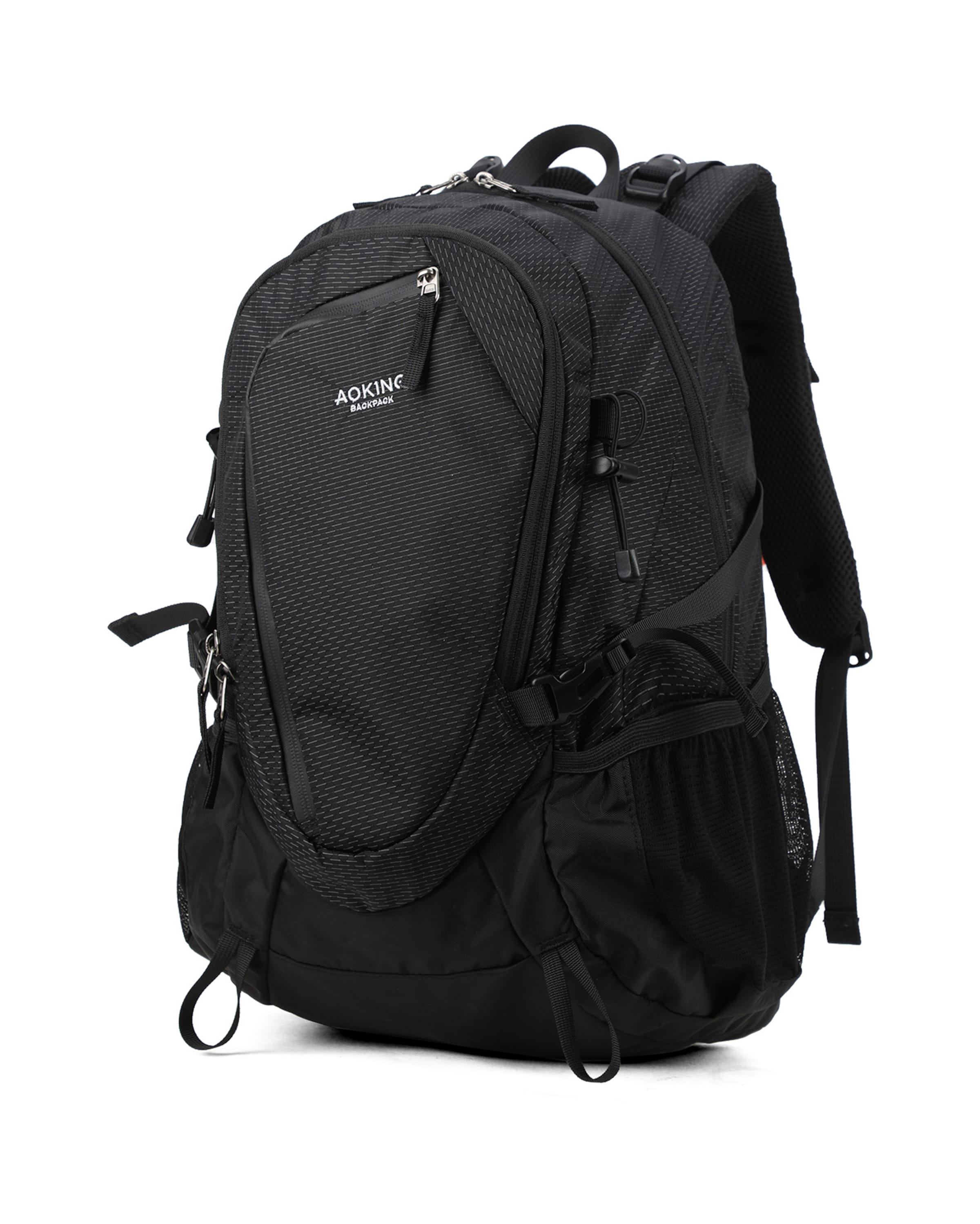 Aoking Rucksack in Schwarz: Vorderseite