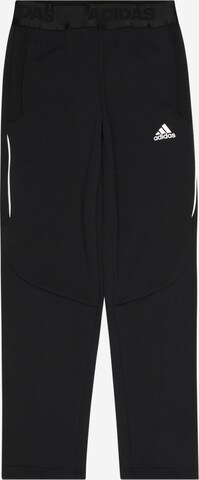 ADIDAS SPORTSWEARregular Sportske hlače 'XFG ' - crna boja: prednji dio