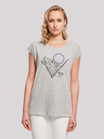 T-shirt 'Harry Potter Werewolf' F4NT4STIC en gris : devant