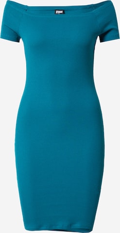 Urban Classics Dress in Blue: front