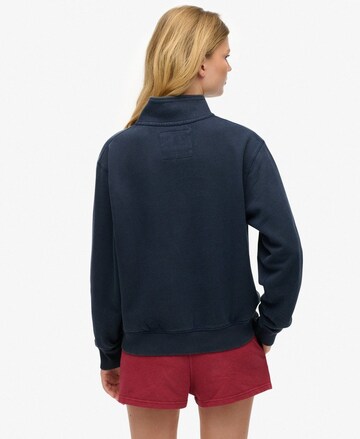 Superdry & Co Sweatshirt 'Athletic Essentials' in Blauw