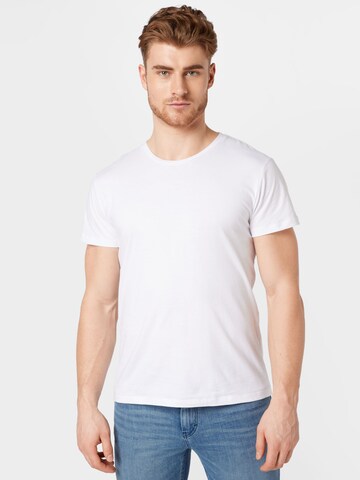 Kauf Dich Glücklich Shirt in White: front